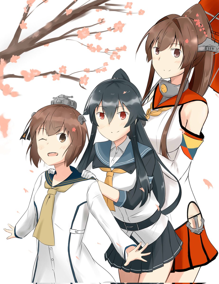 五月雨(艦これ) ,時雨(艦これ) 「#こんな時だから取り敢えず仲良しな画像を貼れ」|泉水すばる 神戸かわさき、c102予定のイラスト