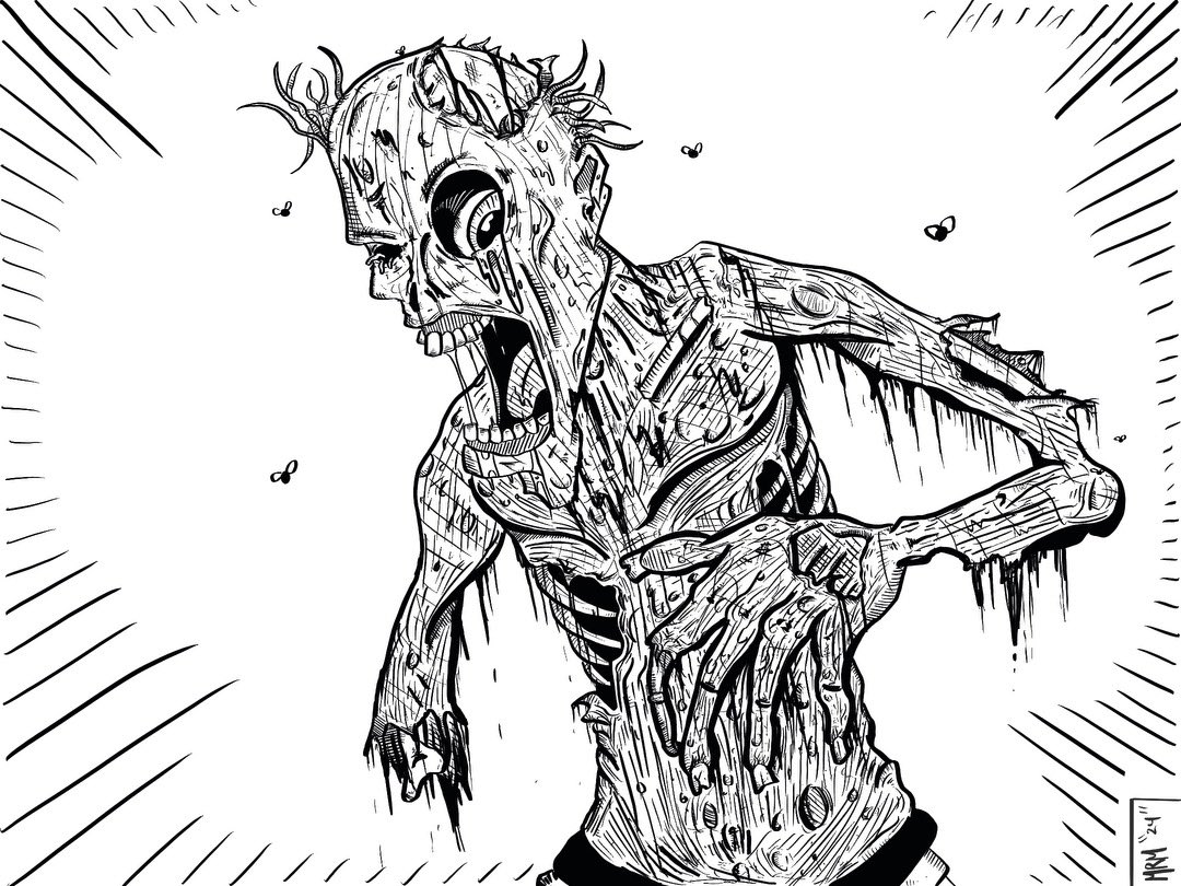 deadnspread's tweet photo. Hello Zombie https://t.co/a7QzAiVTIE