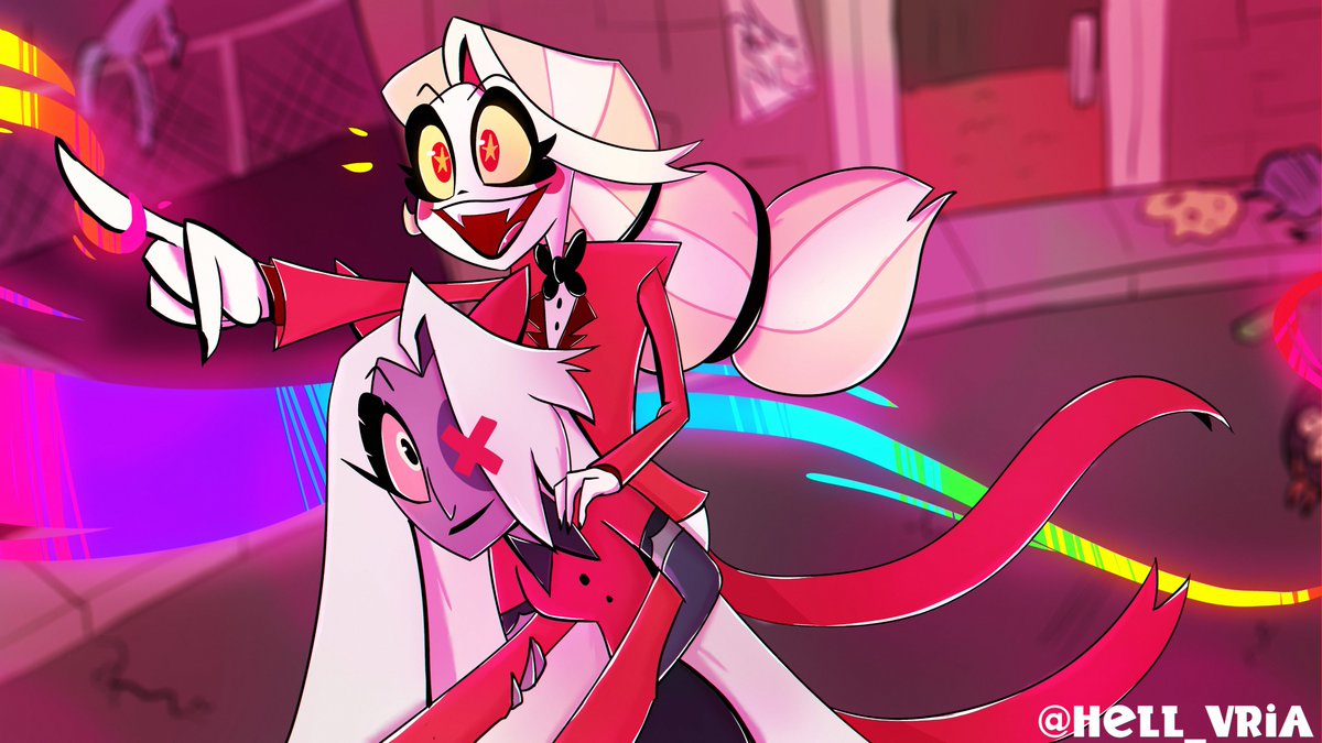 hell_vria's tweet photo. Bright future 🌈

#hazbinhotel #HazbinHotelFanart #chaggie #HazbinHotelCharlie #HazbinHotelVaggie https://t.co/yUP2l70Ziw