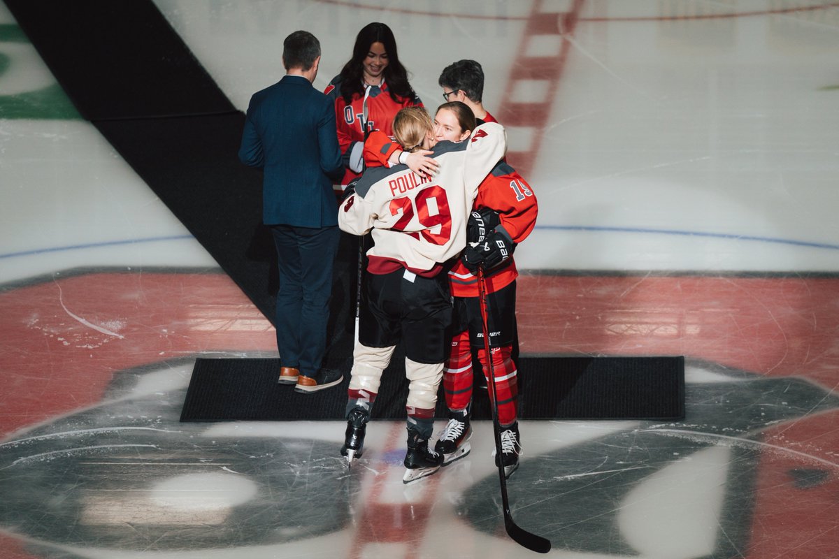 PWHL_Ottawa's tweet photo. Two of the best in the game.

We're not crying, you are. 🥹 https://t.co/y5Miqx3Jkn