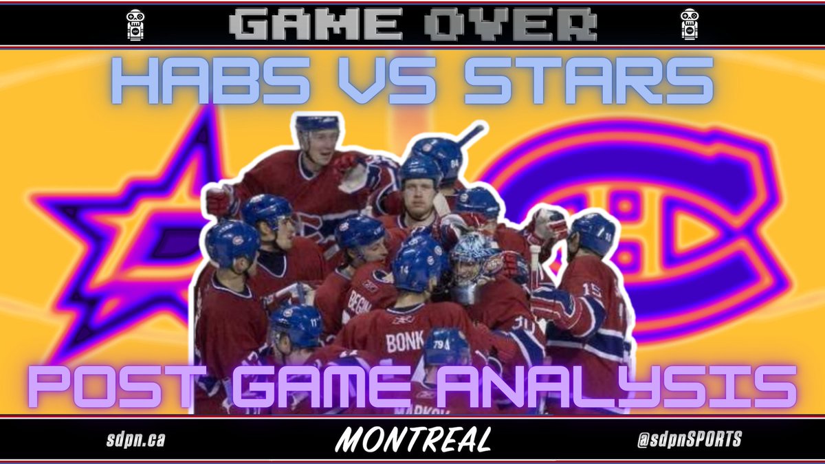 Don't forget to join me once the Montreal Canadiens game ends tonight. We'll be going live immediately, discussing all things hockey and Habs. Here's the link to join a great community of fans: youtube.com/watch?v=qAKo2s…