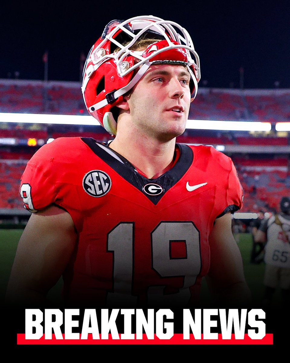 espn's tweet photo. Breaking: Brock Bowers has declared for the NFL draft, he announced on social media. https://t.co/m7y6K0NElc