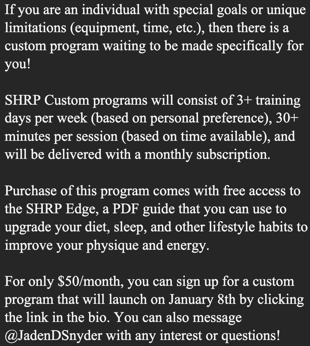 Introducing SHRP Custom!