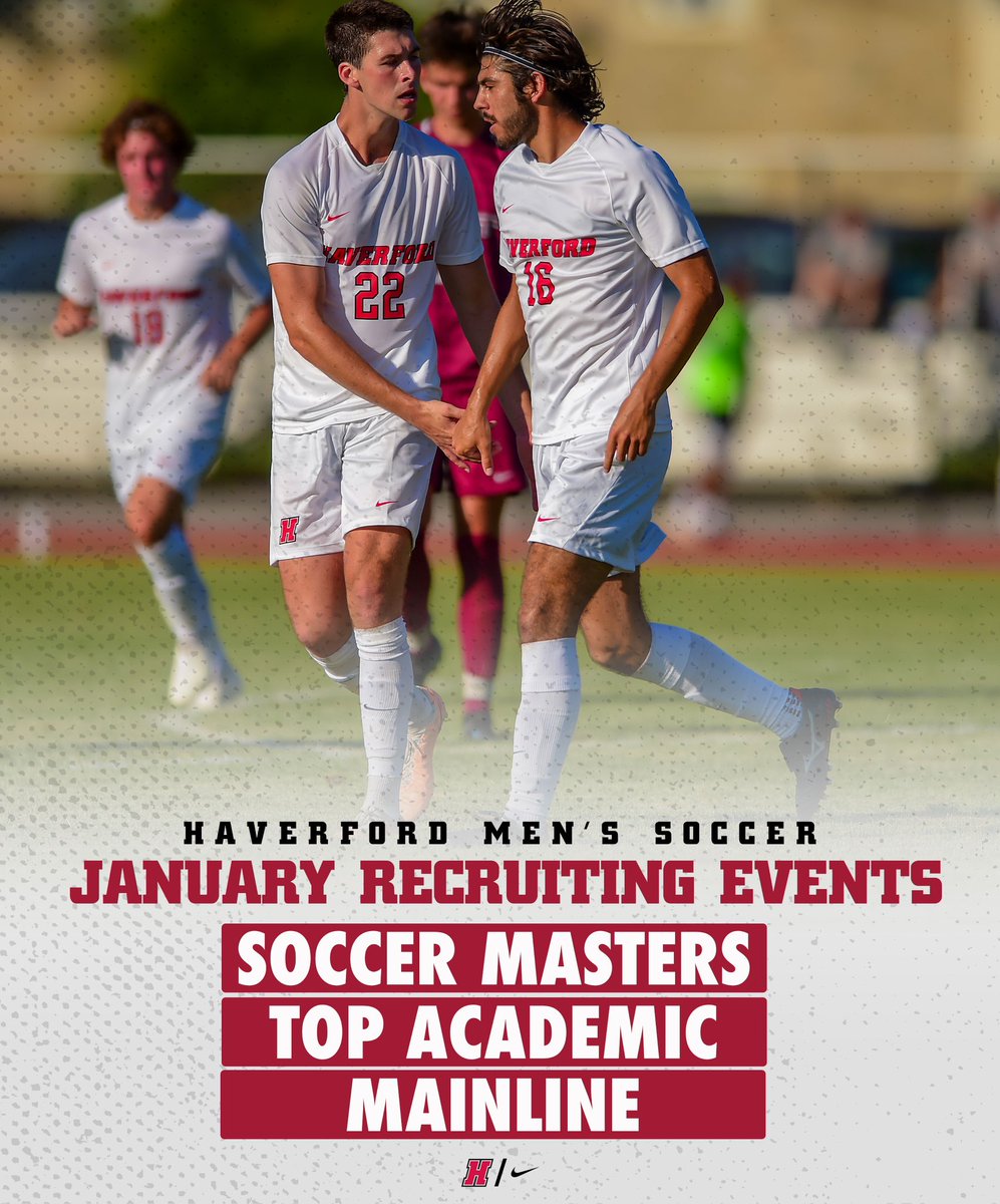 HCFords_MSoc's tweet photo. Catch us at one of these amazing events this month! #BestIsTheStandard @haverfordedu @HCFords_Sports https://t.co/V63fOgNqnO