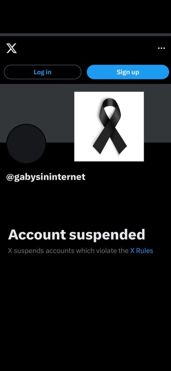Hoy nos encontramos de luto por la cuenta de Twitter de gabysininternet, les pedimos a todos sus amigos y allegados que se unan a nuestra cadena de oración 🙌🙏🙏