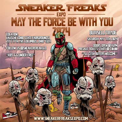 We are officially back May 11th, 2024 #NewProfilePic #SNEAKERFREAKSEXPO 🫣🫣🫣 <a href="/JWORKLTD/">The Talented Mr. Jenkins</a> 🫣🫣🫣