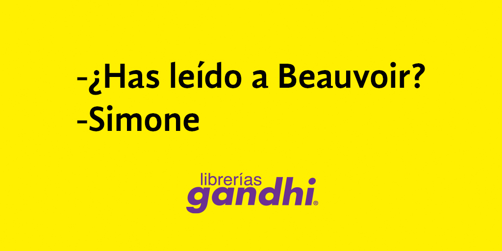 Entonces, ¿cuál es tu libro favorito? #UnDíaComoHoy #NaceSimonedeBeauvoir