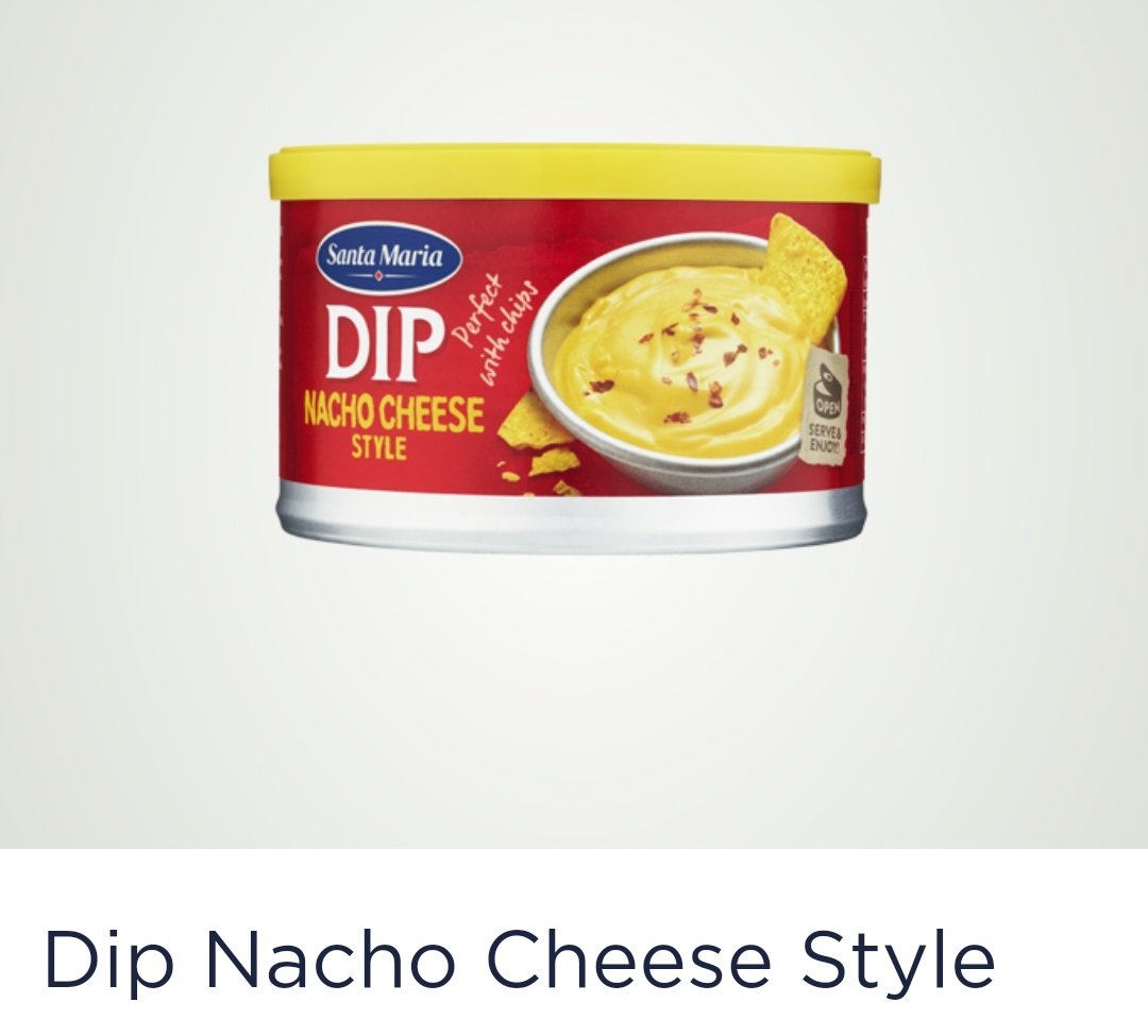 NaomiSmit88's tweet photo. Weet iemand wanneer deze saus weet terug in de schappen komen? Het recept met deze smaak , mag ook😅 #ikmidit #nachocheesedip #santamariaworld https://t.co/c9JoUy8Fei