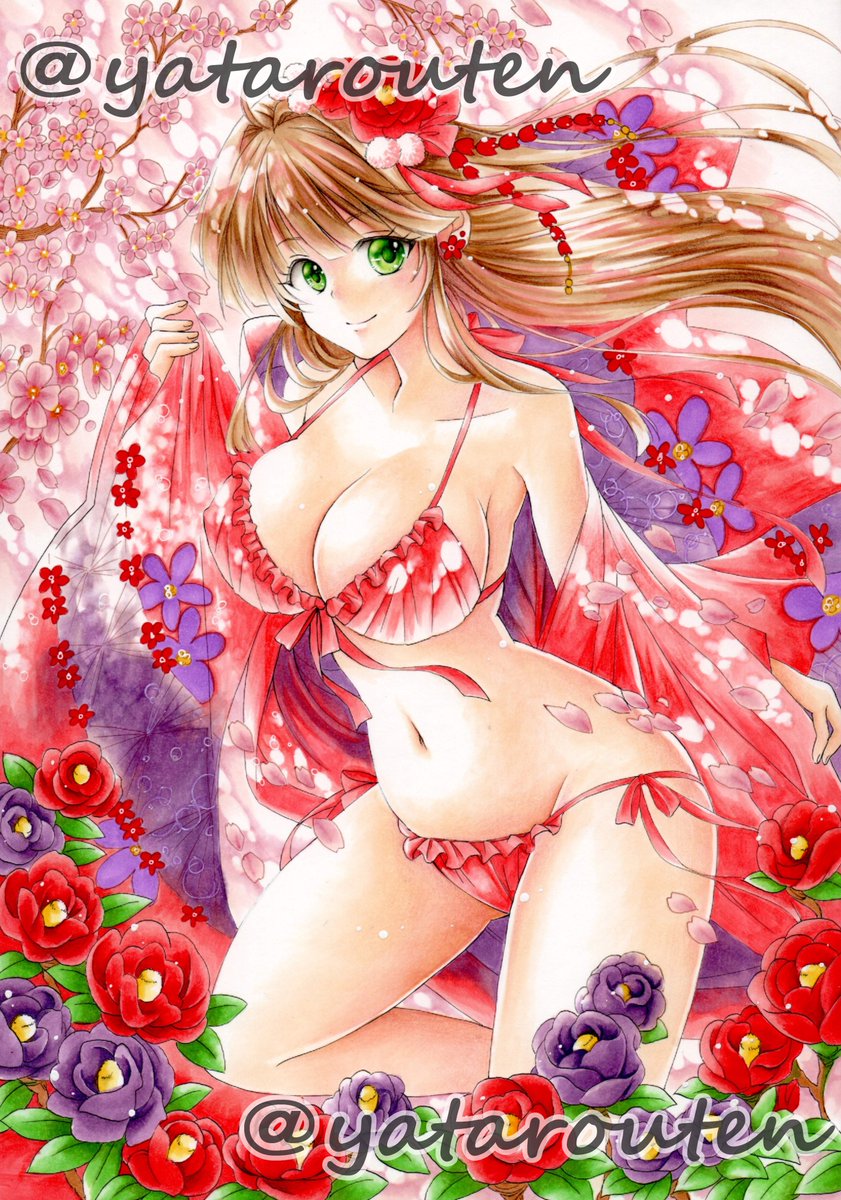 おはようございます☀️ 改めまして新年あけましておめでとうございます🎍 今年もいっぱいイラスト描いていきたいと思います💫 皆様どうぞよろしくお願いします🙇‍♀️ #手描きイラスト #アナログイラスト #オリジナルイラスト #コピックイラスト #コピック #新年イラスト