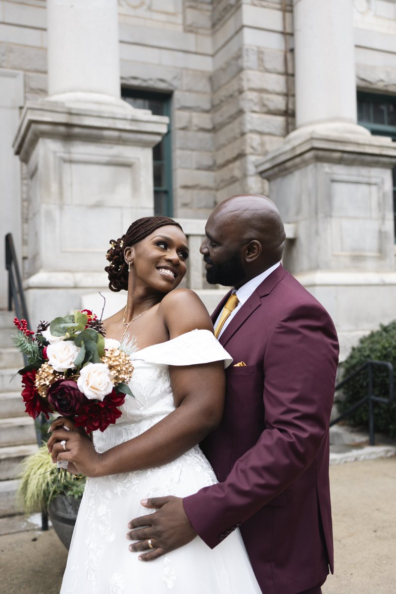 _PopsNigg's tweet photo. God told me the night of 11.26.21 that he will be my husband, but I didn’t wanna believe it. It’s truly a blessing to see it all come full circle. On 11.26.23, I married the LOML and all praises are to God. ❤️ Happy New Year everyone! 🎉
#blacklove #love #elopement  #wedding https://t.co/69XjxDAfNx