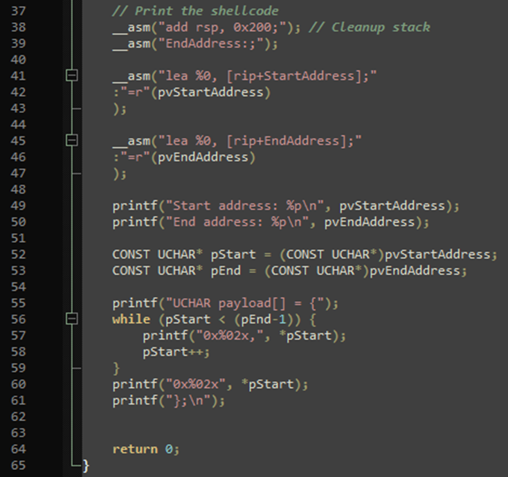 ptracesecurity's tweet image. From C, with inline assembly, to shellcode steve-s.gitbook.io/0xtriboulet/ju… #pentesting #shellcode #cybersecurity #infosec
