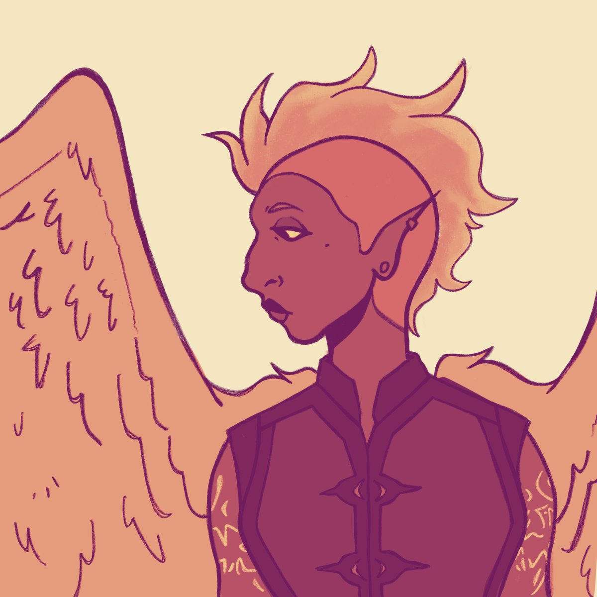 lesbianghostie's tweet photo. my favorite lesbian is played by a straight man 😪

[ #dimension20 #d20 #fantasyhigh #fhsy #aydaaugefort ] https://t.co/jOkTqRLU6i