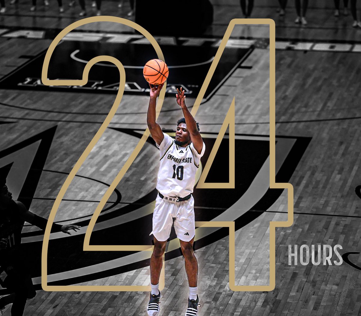 24 hours until tip

#HornetNation… See YOU at White on Wednesday night

#GoEmporia ||| #StingersUp