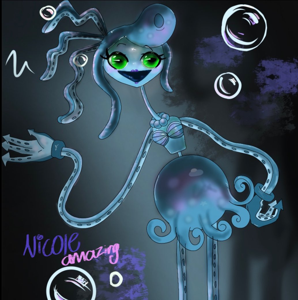 Nicole_Amazing1's tweet photo. Sea mommy 🐙🪸(octo-mommy) #PoppyPlaytime #PoppyPlaytimefanart #proyectplaytime #mobgames #art https://t.co/3auUPS1lme