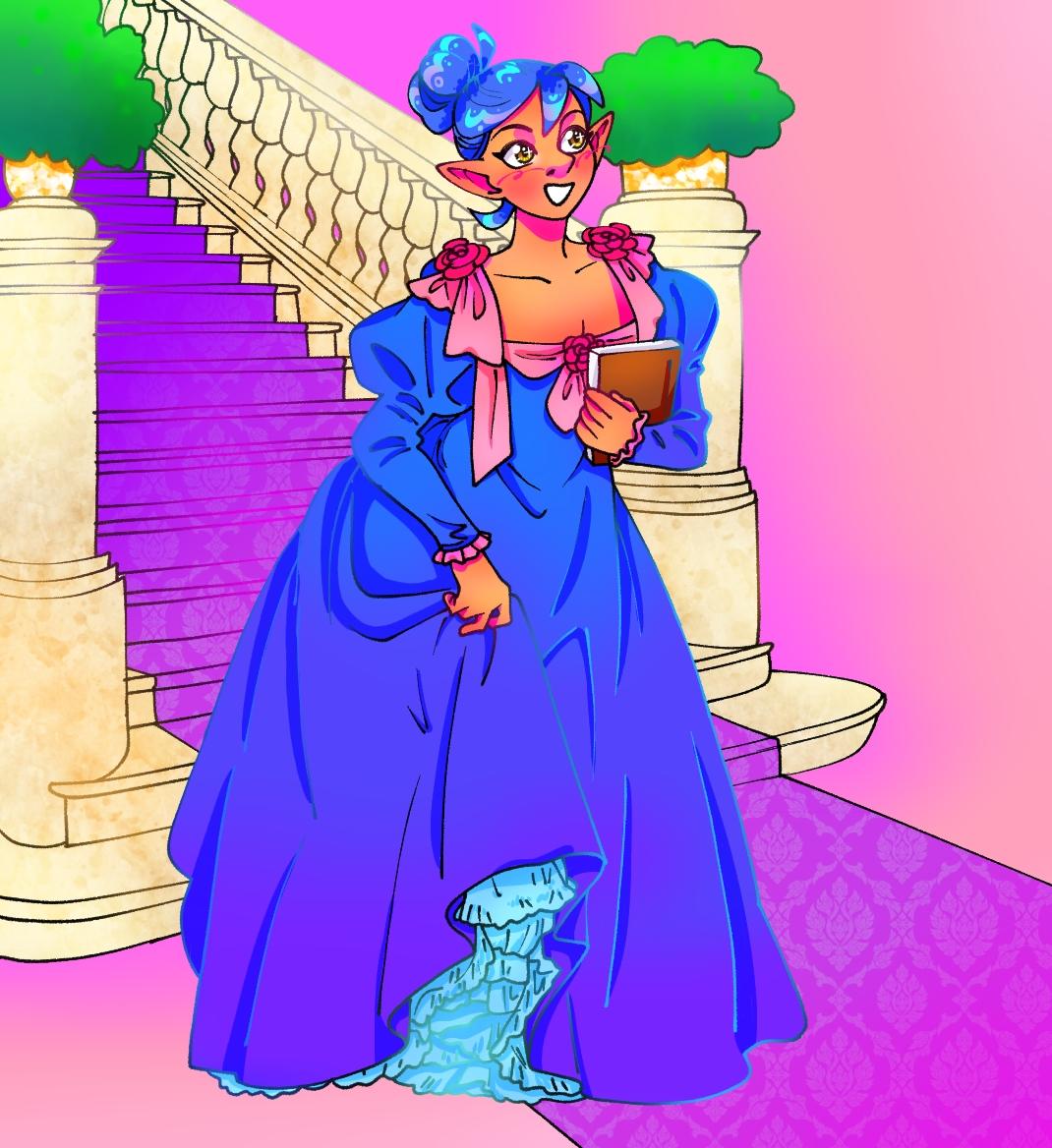 allayasalienart's tweet photo. Princess 👑 
#digitalart #digitalartist #kawaiiart https://t.co/CJniqNVCsD
