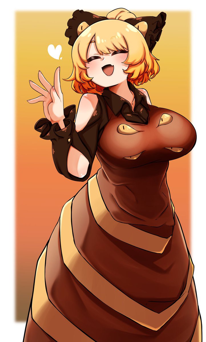 #東方Project  #黒谷ヤマメ 
過去絵
黒谷ヤマメ 