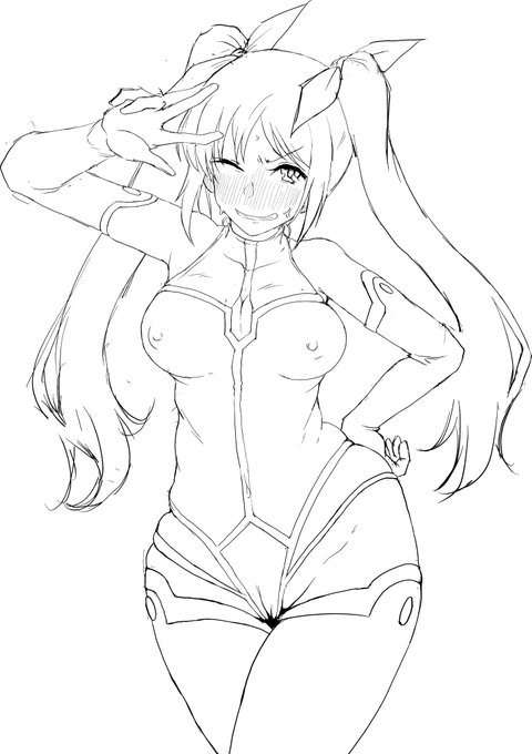 やけくそ気味にTAIMANINフォームでポーズをとる高町なのはさん 