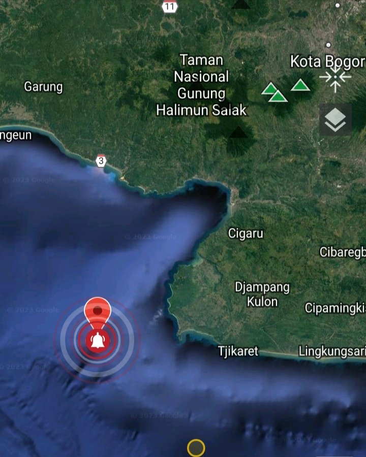 melatipoetihh's tweet photo. Gempa M 5,3 dengan kedalaman 84 km, terjadi di PELABUHAN RATU, Rabu 3 Jan 2024 (07:53:47 WIB) https://t.co/ujNmn4YwBc