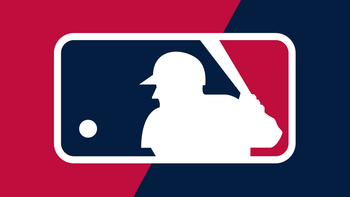 KrisWilder92's tweet photo. My 1 year old started quacking at the MLB logo and now I’ll never unsee it https://t.co/u557vwKaSC