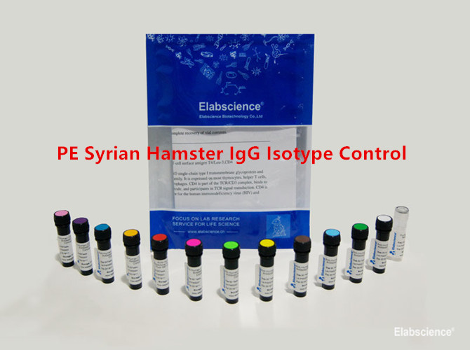 Elabscience_bio's tweet photo. PE Syrian Hamster IgG Isotype Control
Applications: FCM
Isotype: Syrian Hamster IgG
Host: Syrian Hamster
More info: https://t.co/H2N7dMx1eq
#PE #IgG #Isotype #FCM #flowcytometry https://t.co/lfrBwYvNdy