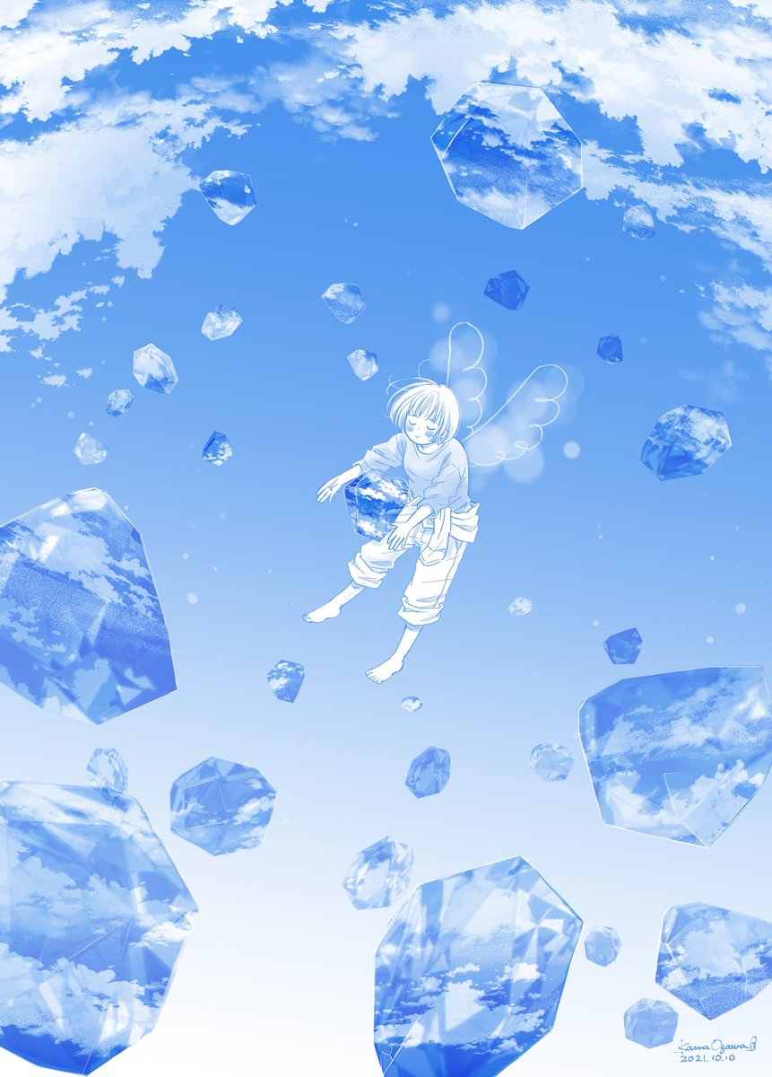 kana_ozawa_blue's tweet photo. #CalmingBlue https://t.co/mqIoEp0b8j