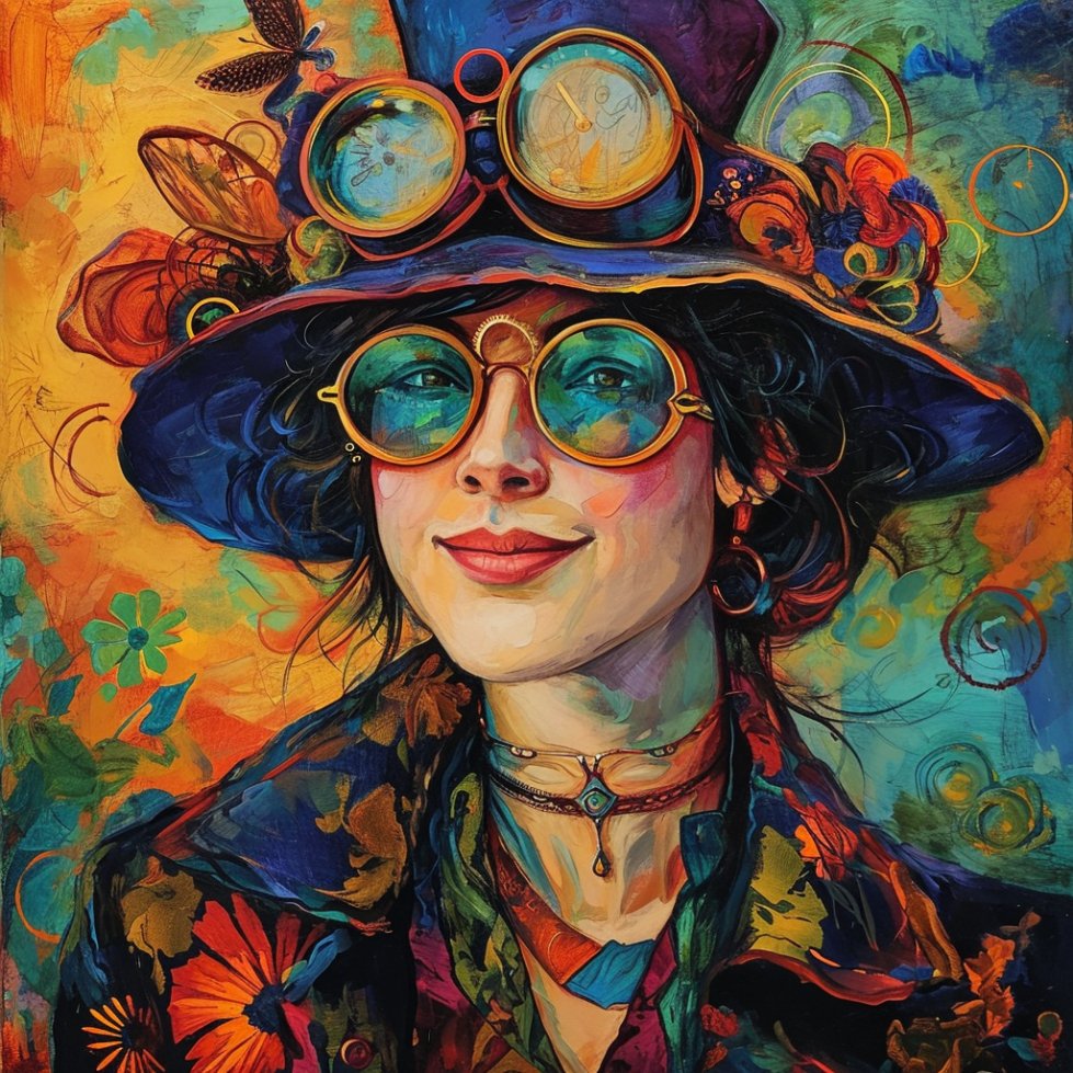 NftEcat's tweet photo. "Witch's Standards", inspired by the eggplant exchange art
😏 "But if we're talking bodies, you got the perfect one, so put it on me..."
#AIArtist #Aiartist #AIArtistCommunity #AIArtCommunity #NFTs #MoodArt #NFTartists #NFTCommunity #steampunk #Hippie #Hippieart #ColorArtist #makeupartist