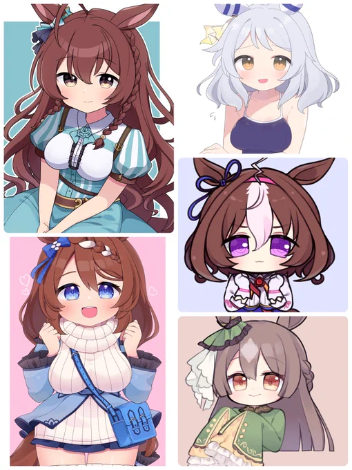 描いてた