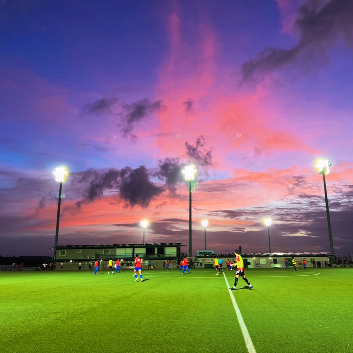 GuamFootball's tweet photo. Just dropping a few beautiful sunset backdrops at Guam FA captured in 2023 - looking forward to many more this new year !
#GuamFootball #GuahanFutbol #ChasingTheSunset #Sunset #SunsetLovers #SunsetGram #GuamSunset #GuamIsBeautiful #iPhoneSunset #FootballSunset #Guam https://t.co/f4kjaGHoBn