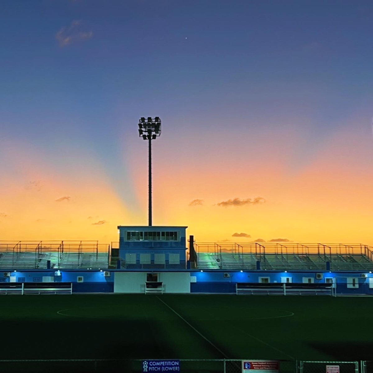 GuamFootball's tweet photo. Just dropping a few beautiful sunset backdrops at Guam FA captured in 2023 - looking forward to many more this new year !
#GuamFootball #GuahanFutbol #ChasingTheSunset #Sunset #SunsetLovers #SunsetGram #GuamSunset #GuamIsBeautiful #iPhoneSunset #FootballSunset #Guam https://t.co/f4kjaGHoBn