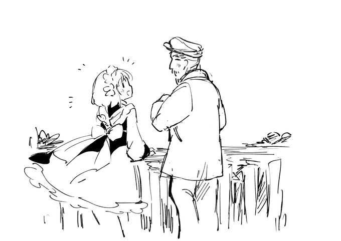 ロゼとブラウンさん絶対仲良いでしょの図 