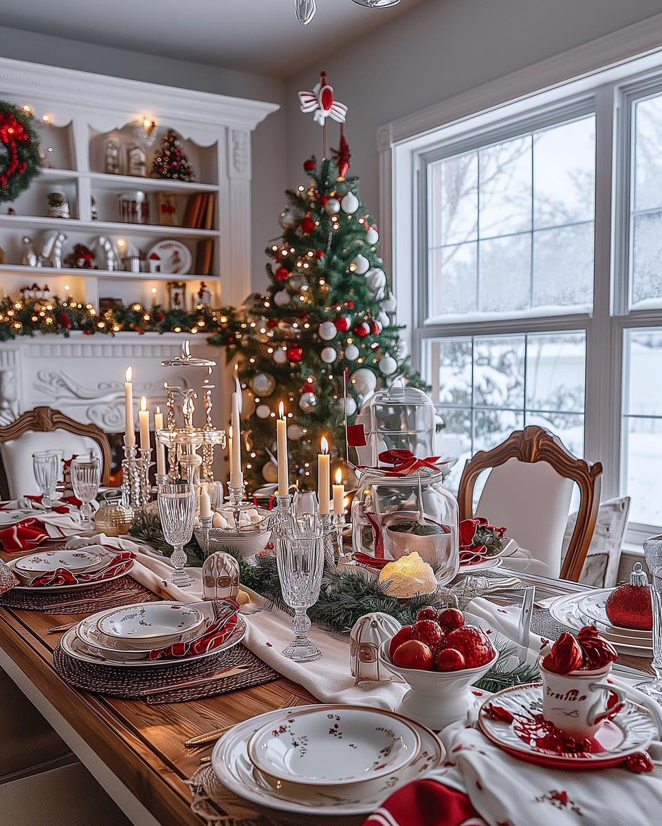 architect9x's tweet photo. Winter Holiday Home Aesthetics By @lulumoonowlbooks [IG] ❄️ https://t.co/5pnqz6lCB3