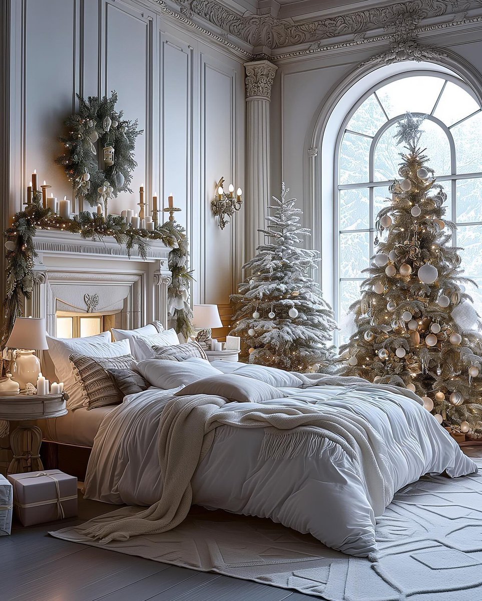architect9x's tweet photo. Winter Holiday Home Aesthetics By @lulumoonowlbooks [IG] ❄️ https://t.co/5pnqz6lCB3