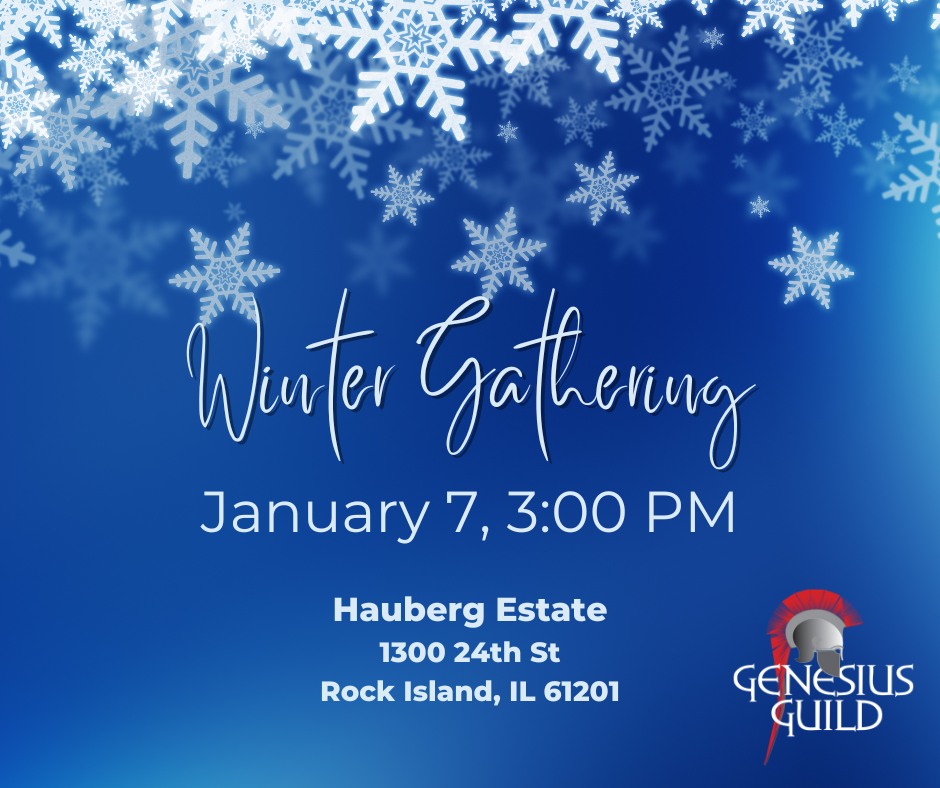 Our winter gathering is coming up soon! Join us at the Hauberg on Sunday at 3:00 PM as we get together, enjoy some snacks, talk about plans for the upcoming season, and enjoy each other's company!