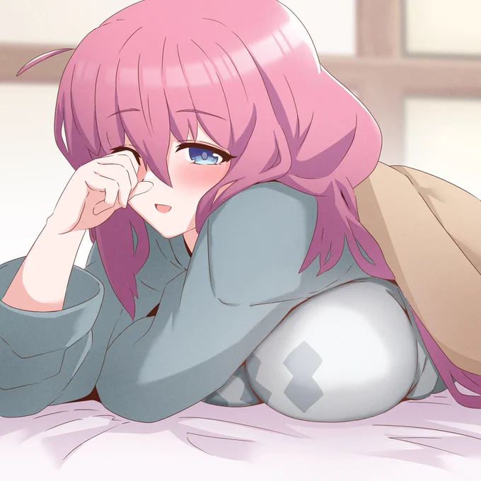 ぼっち「喜多ちゃん・・・おはようございます・・・」 #ぼっち·ざ·ろっく #ぼ喜多