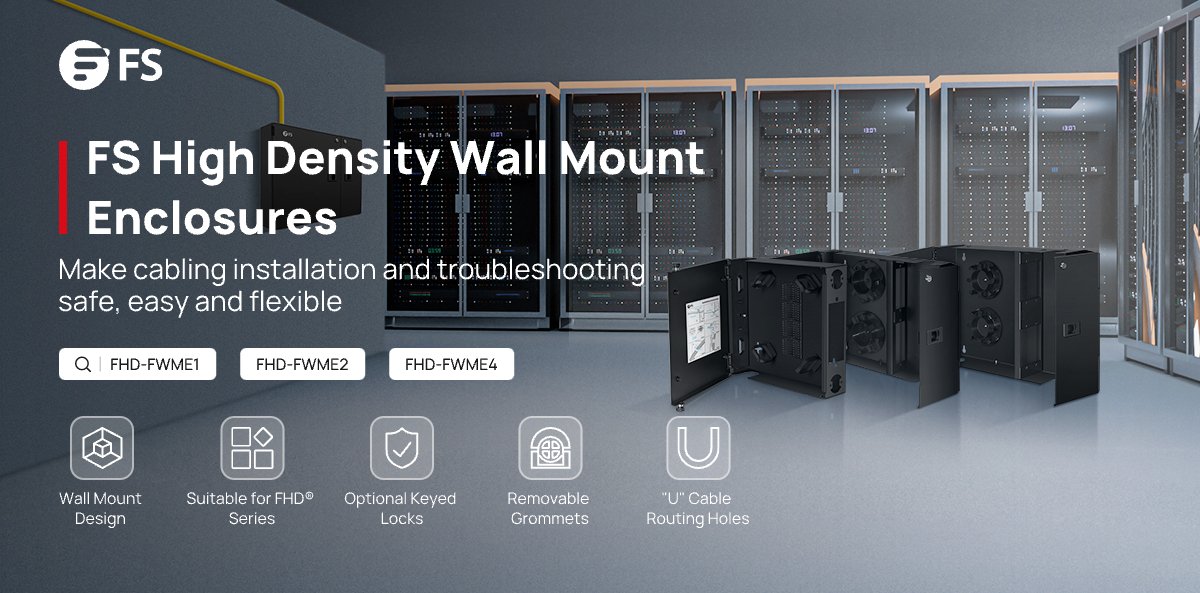 FScom_UK's tweet image. The FHD® series wall mount enclosures manage and protect cabling, splicing, and connecting where space is at a premium, offering secure and flexible multifunctional solutions for data centres and enterprise applications. bit.ly/3TJeUx6

#DataCenter #FSCablingSolution