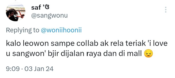 woniihoonii's tweet photo. @sangwonu udah ku ss, leowon pls collab https://t.co/s72yXYRUPb