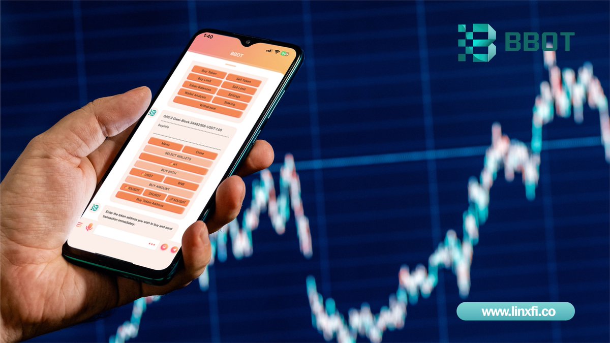 Do you know? BBOT makes DEFI Social Trading easy for you! It's more than just trading; it's intuitive DEFI social trading at your fingertips. Embark on your BBOT journey today!
Official Download: download.linxfi.co
#Crypto  #Bitcoin #TradingTips