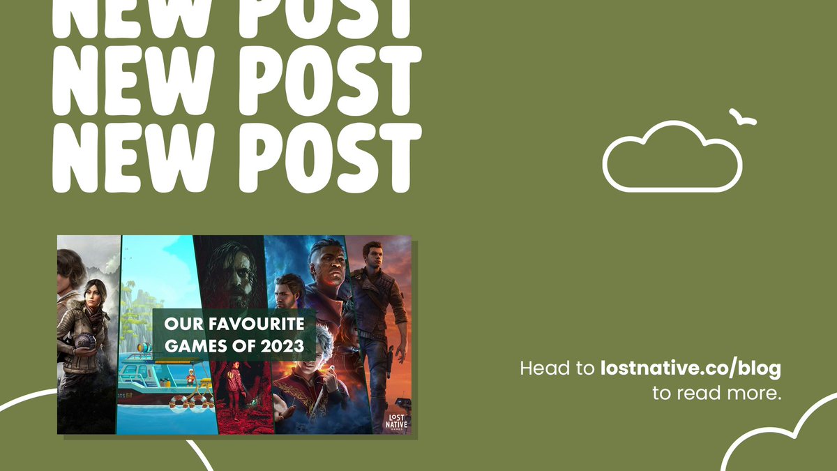 It’s safe to say that 2023 was a fantastic year for video games! 

To celebrate last year's incredible lineup, we asked a handful of the team which games captivated them the most last year.  

What were yours? 👀 

Read More: 👉 bit.ly/3tF8XGU.

#gamedev #indiedev