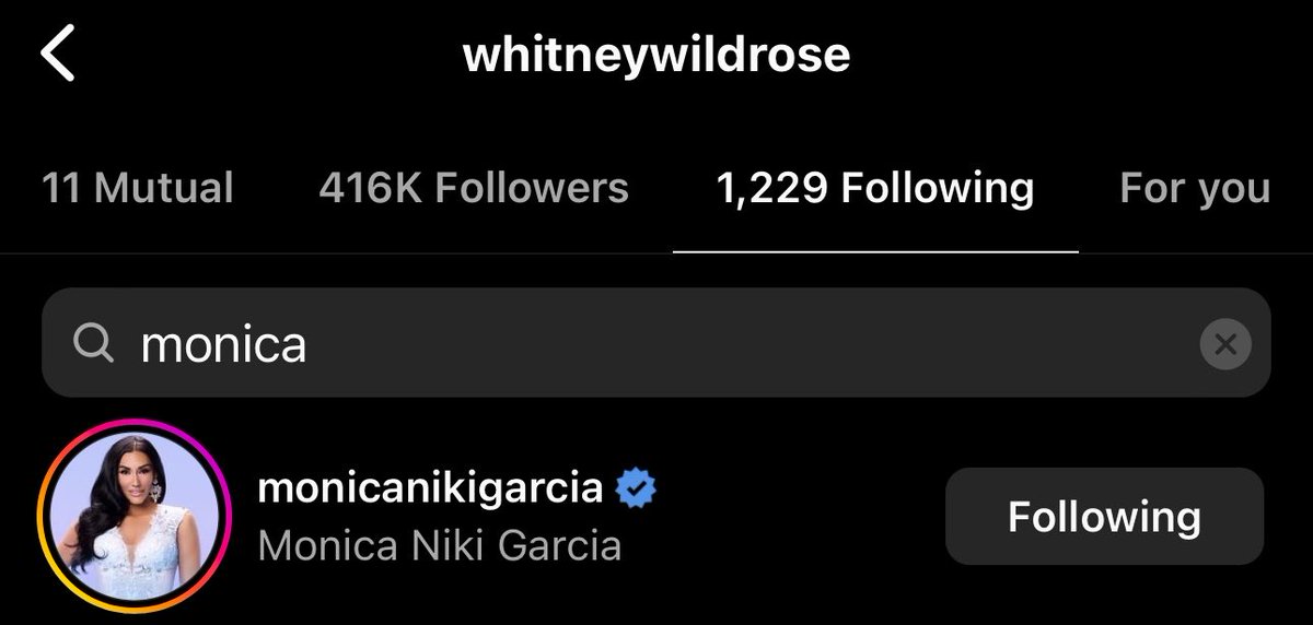 Dillonrebock's tweet photo. whitney &amp; meredith still follow monica… what does it mean???? 👀 #rhoslc https://t.co/f3JdEFXBMo