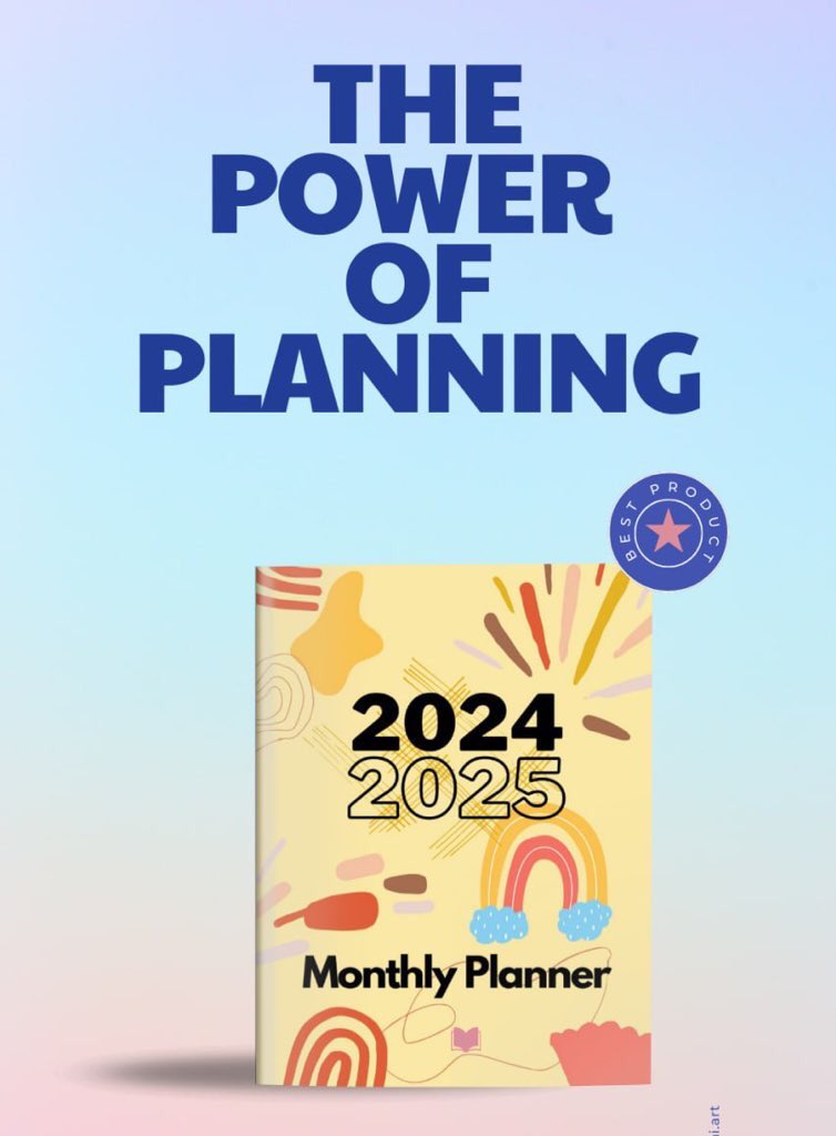 oomAiart's tweet photo. Hello, fellow planners and visionaries! As we eagerly embrace the upcoming years, it's the perfect time to introduce you to a game-changer in organization and productivity – the Monthly Planner 2024-2025. Designed with your aspirations in mind, this planner is not just a calendar https://t.co/H4EZ4HMgSr