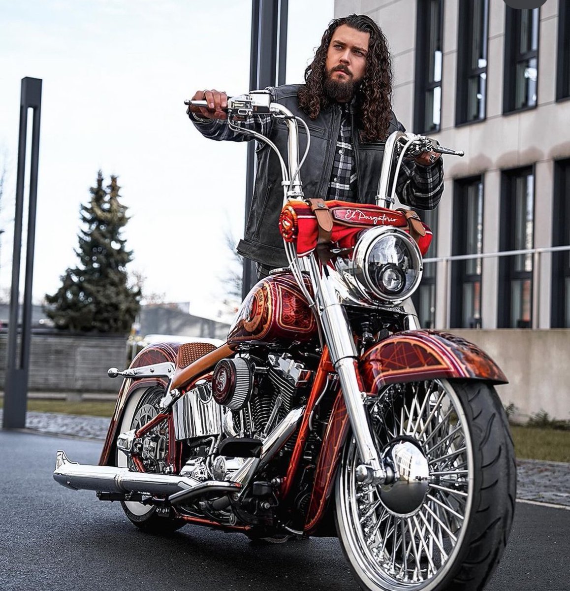 “Life has a way of throwing curves at us. I wear this patch like I wear my heart.”