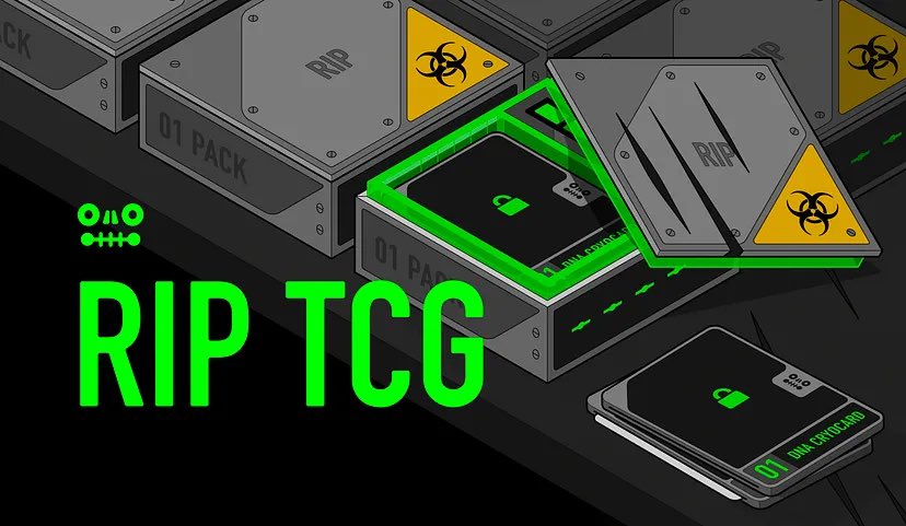 props's tweet photo. @Deadfellaz gave us an announcement we were all waiting for: a game. #RIPTCG is the working title at the moment, and will be developed over the next couple of years.
Props was eager to work with the fellaz again, and powered the Vault Sale, which was super early access to 450 trading cards per vault. Read Deadfellaz article explaining the game concept and process: https://t.co/OUTbJrbUQY