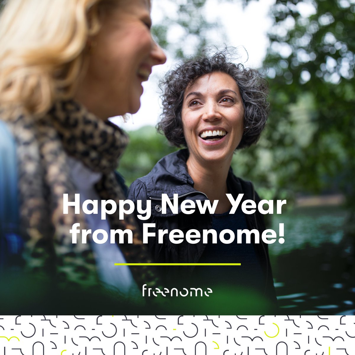 Happy New Year from Freenome! As we step into 2024, we are filled with enthusiasm, hope, and our dedication to fulfilling the promise of early cancer detection.

We wish everyone a year of health and joy.