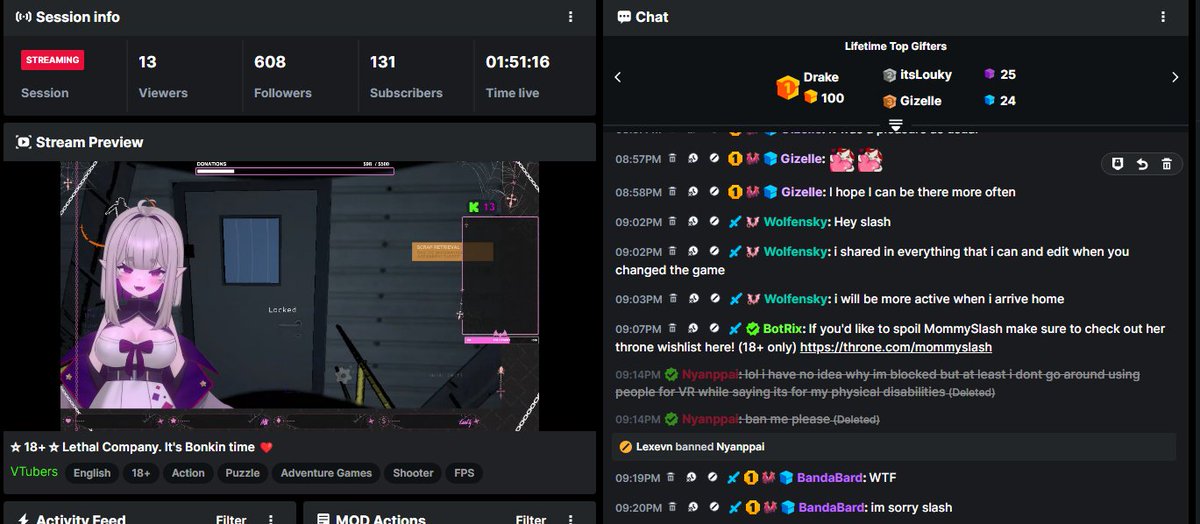 SLASHYDEVIL's tweet photo. Yes I blocked you @nyanppai 

I don't want a racist, homophobic, manipulator, liar, etc. To be apart of my community. I love my community and support them as much as I can and the last thing is having a person like you in it.

What happened between me and Vampi is simply none of your business. Yes we had a falling out over a misunderstanding and I stepped out of the friendship. You can continue to spread lies about me all you want thats fine. 

And for those who don't know I use vr for socializing due to severe fibromyalgia, Ehlers Danlos syndrome, and several autoimmune diseases. VR is my escape because it allows me to socialize and make friends since going out in public is physically very difficult for me to do.

I don't care if you try to make me the bad guy. Go for it sweetie. I know I did nothing wrong and I have so much support. Anyone reading this you have every right to choose her side but if you do I would like you to remove yourself from my life. I don't want to associate with them.

There is so much evidence out there showing the proof of YEARS of manipulation, racism, transphobia, etc. Its up to you to choose ignorance or to find out for yourself. I have nothing to hide. 

Be Safe ❤️I love you all. 

And I know you're blocked and you blocked me but I know you're still spying on me so I know you will see this lol❤️