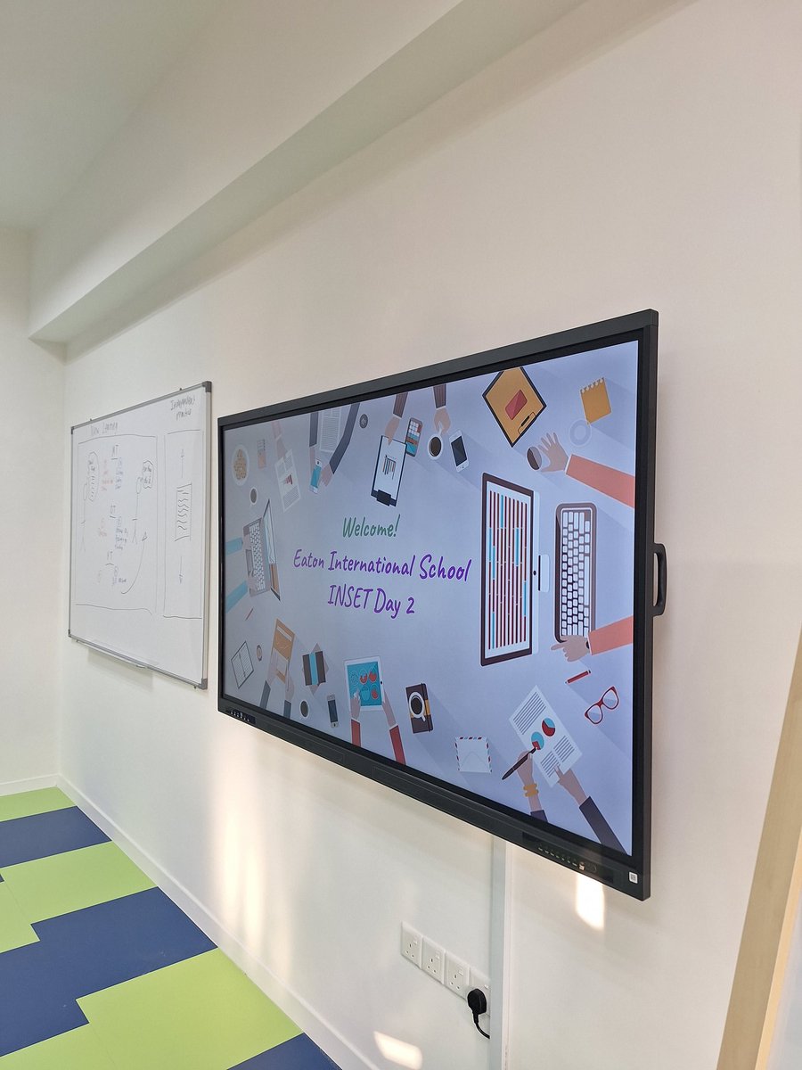 2 days of important, useful INSET to welcome the new team and prepare for opening our brand new school tomorrow. Exciting stuff after a long time coming.