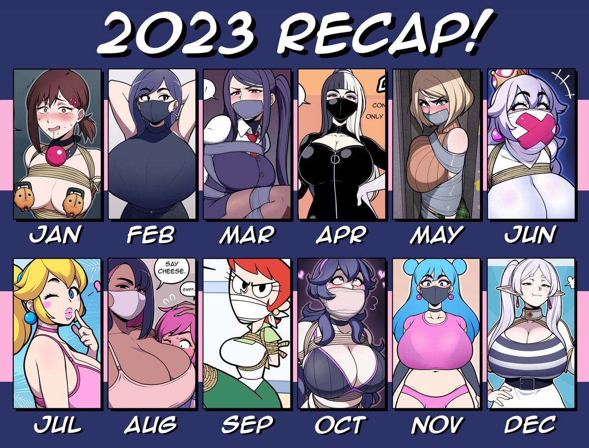 Happy New Year everyone! Here's a few of my favorite works from 2023. 🥂