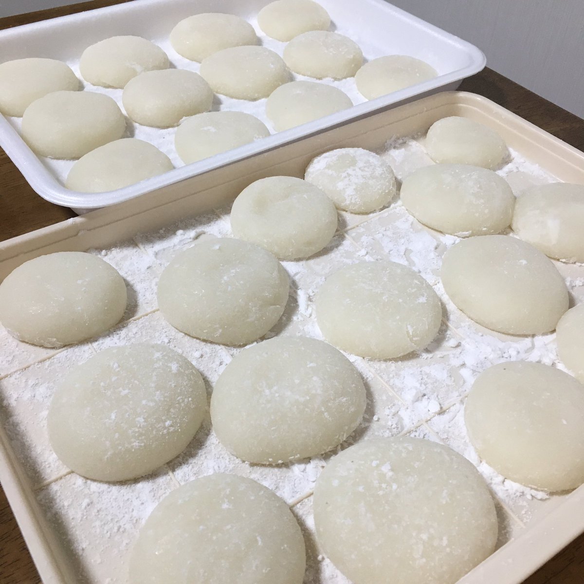 たくさんお餅ついた🤤 息子はまだ食べられないけど、 おもち！おもち
