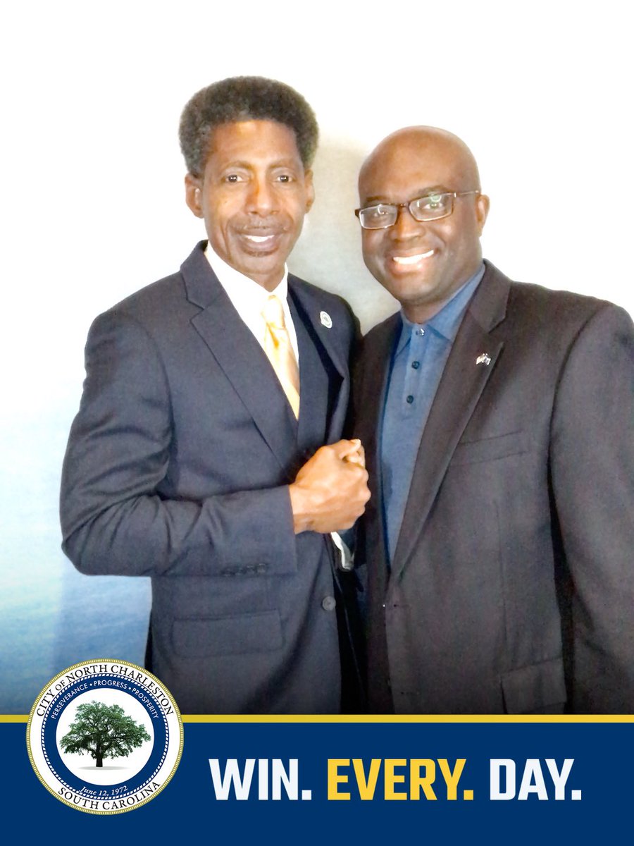 Congratulations to Mayor Reggie Burgess! History made as <a href="/NorthCharleston/">North Charleston</a>’s first Black Mayor. You are up to the challenge and will serve the people well.