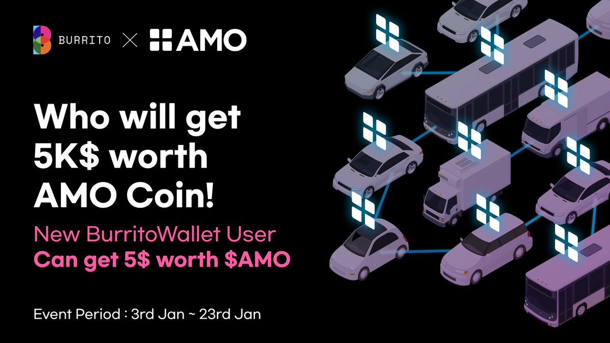 🎁 Event Announcement:

A total of 7,000,000 $AMO coin airdrop events will be held with data value sharing platform <a href="/amoblockchain/">AMO Blockchain Official</a> 

Total 7,000,000 $AMO token Airdrop!

Retweet Like this post and tag your friends!

✅gleam.io/competitions/r…