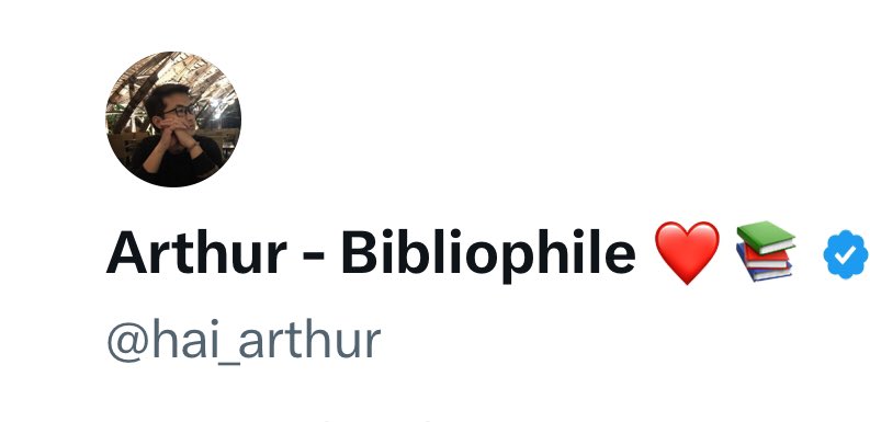 Arthur - Bibliophile ❤️📚 tweet media